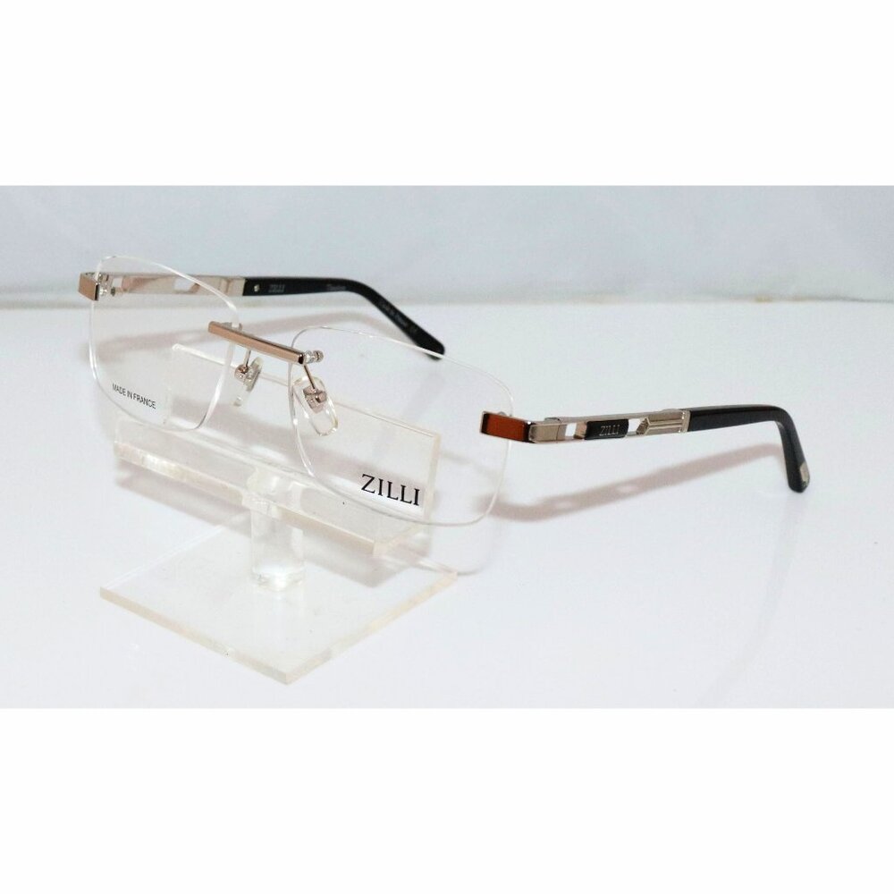NEW Authentic ZILLI Eyeglasses ZI 60100 C02 Handmade France Luxury Frame
